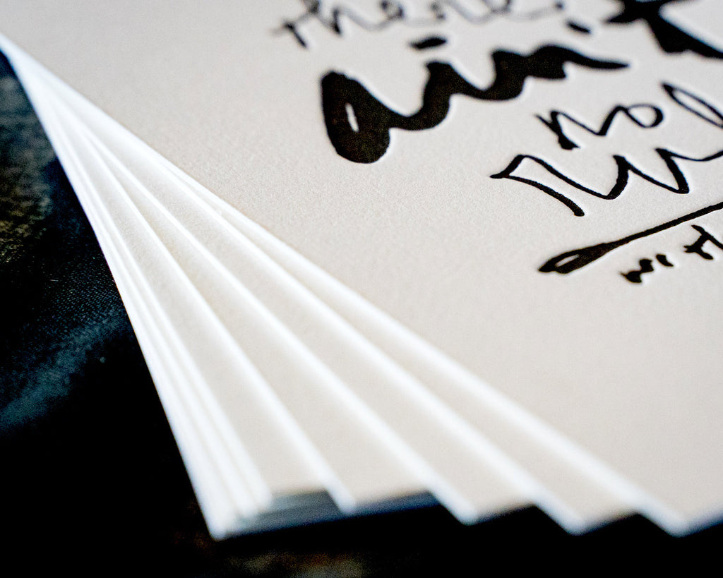 Letterpress Card Box Sets