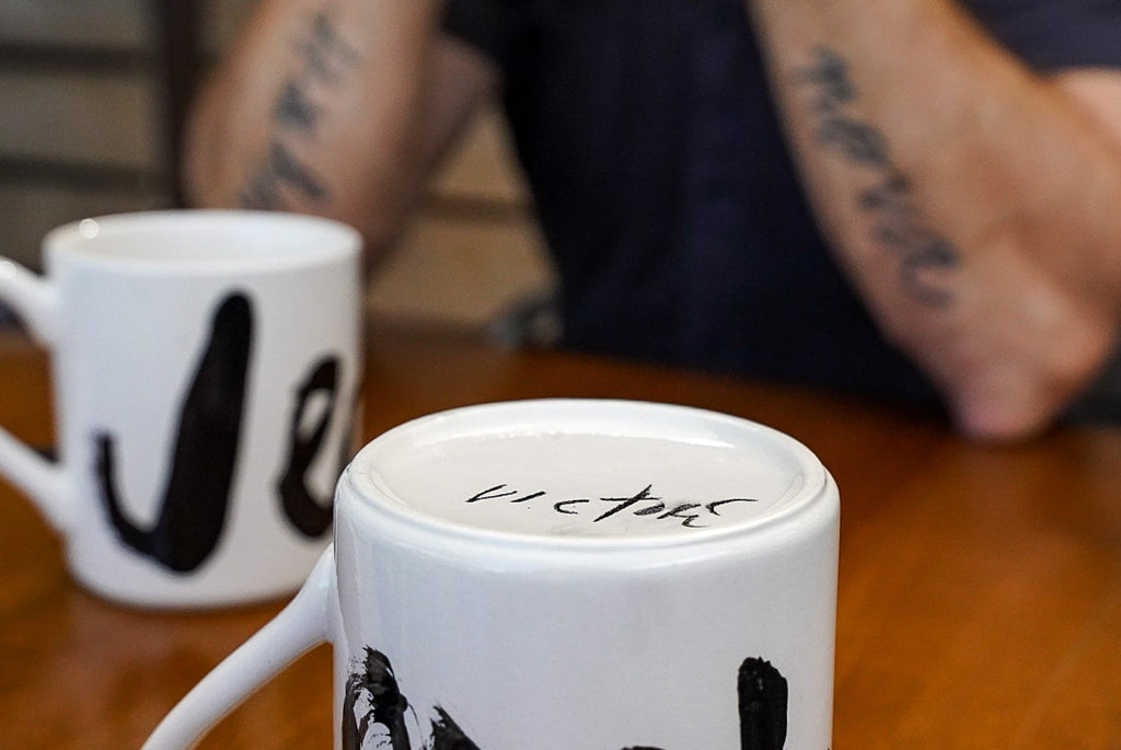 Custom, Handpainted Mug