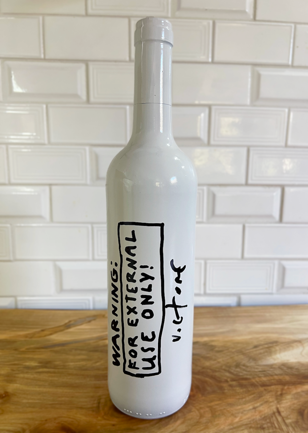 Picasso Bottle — back