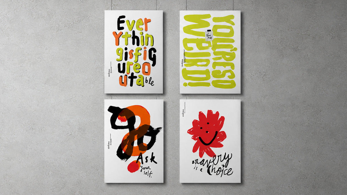 "Wonder Full" silk screen prints